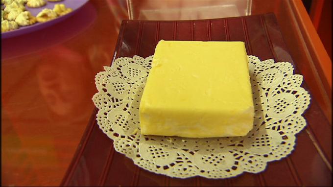 Meskipun ditulis "Cream margarin", tetapi dengan mentega tidak ada hubungannya