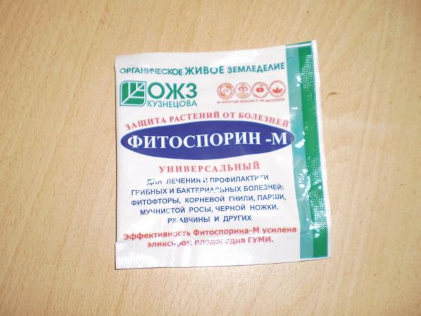 Fitosporin -M - Kimia pupuk untuk perlindungan terhadap penyakit