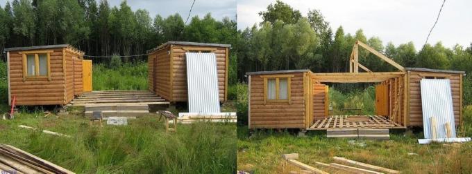 Bawa ke awal dua biasa murah kabin. Sumber foto: aparo.ru