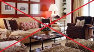 7 paling kesalahan umum yang harus dihindari ketika menempatkan furnitur rumah.