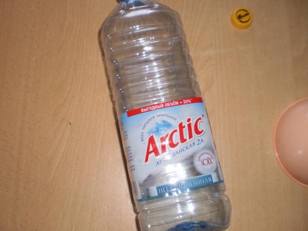 Ini akan membutuhkan 2 liter botol plastik.