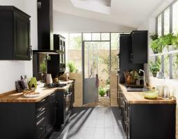 Paralel dapur, ideal untuk ruangan kecil. 5 ide dekoratif untuk mengikuti.