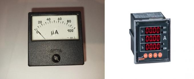 Digital dan amperemeter analog
