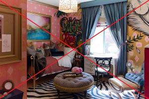 6 paling kesalahan umum yang harus dihindari saat dekorasi dan perabotan rumah Anda. Dan solusi mereka