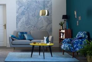 Sebagai alternatif untuk menggunakan wallpaper dengan dekorasi interior Anda. mengungkapkan rahasia
