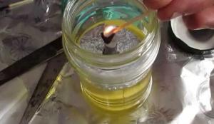 Cara membuat lama membakar lilin untuk 10 jam