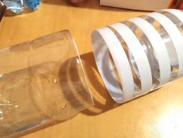 Bowl terbuat dari botol plastik untuk menggantikan rusak