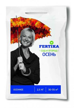 Fertikov (alias "Kemira Suite") untuk taman "Autumn". Mari kita lihat komposisi (swipe ke kanan pada foto)