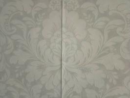 Menempel wallpaper (pilihan kami jatuh pada vinyl wallpaper non-woven backing)
