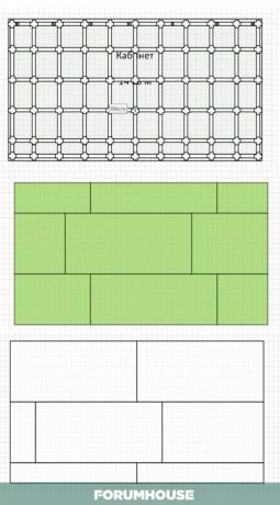 layout rencana dan subsistem terpal