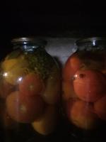 Untuk mempersiapkan untuk musim dingin tomat kaleng. tanpa didih